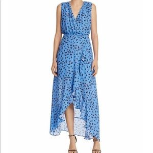 Blue floral Parker maxi dress